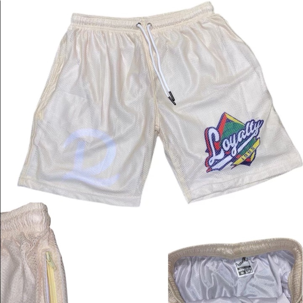 “Major League Loyalty” mesh summer shorts